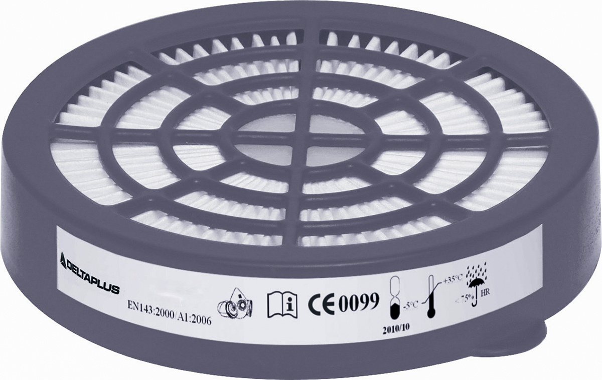 Filter Delta Plus Dust for use with M6200 Jupiter Half Mask, M6100 Jupiter Half Mask M6000EPREP3R