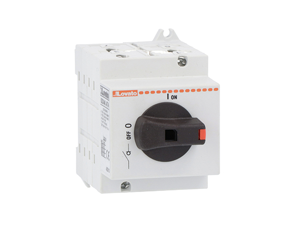 Lovato 4P Pole Isolator Switch - 40A Maximum Current