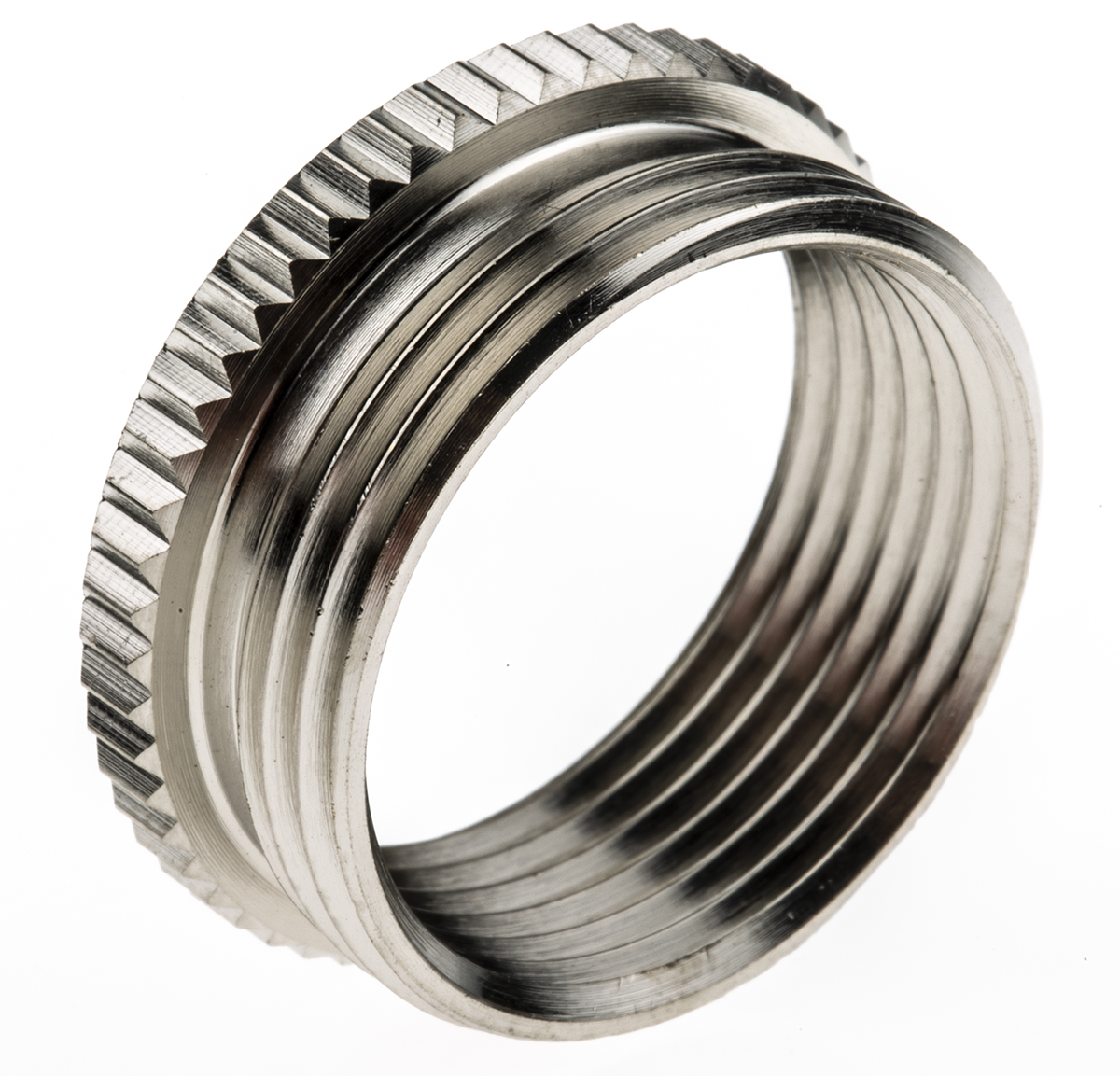 Lapp Cable Gland Adaptor, M25 Exterior Thread, PG16 Interior Thread, Nickel Plated Brass, SKINDICHT Series