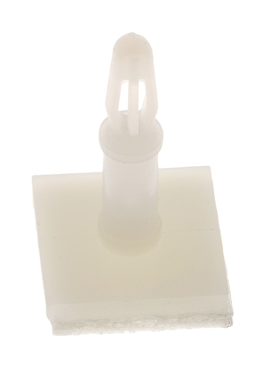 LCBSBM-8-01 ART, 12.7mm High Nylon PCB Support for 3.18mm PCB Hole, 12.7 x 12.7mm Base