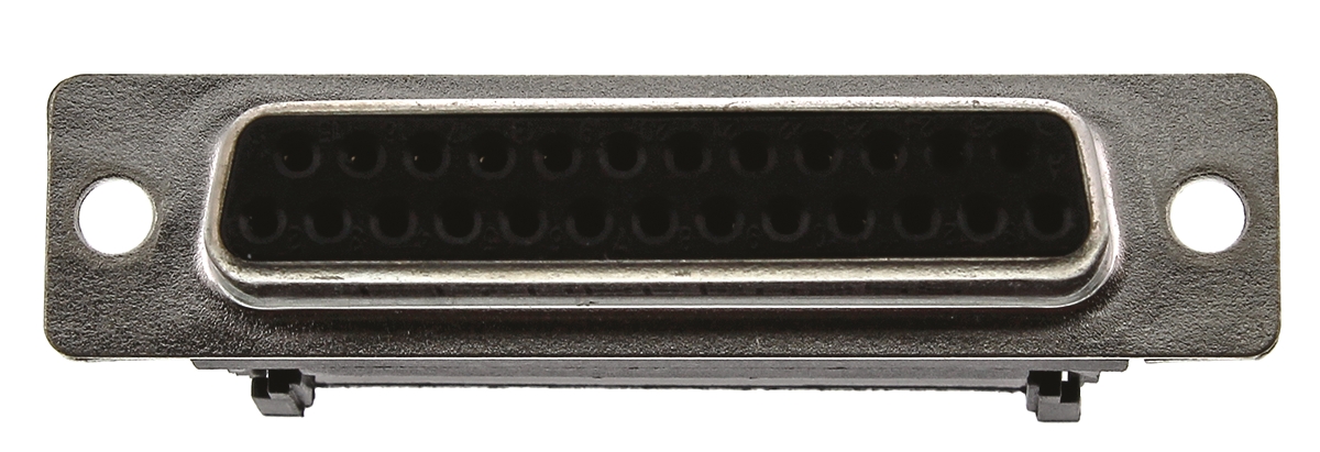 Amphenol Communications Solutions DFR 25 Way Right Angle Cable Mount D-sub Connector Socket, 2.77mm Pitch