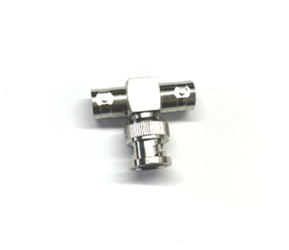 RS PRO Tee 75Ω Coaxial Adapter BNC Plug to BNC Socket 1GHz
