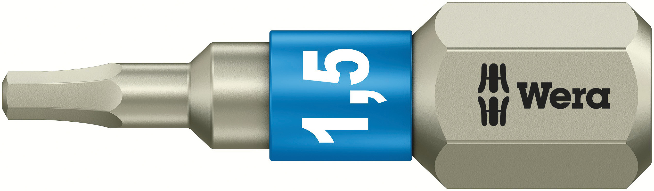 Wera Hexagon Screwdriver Bit, 1.5 mm Tip