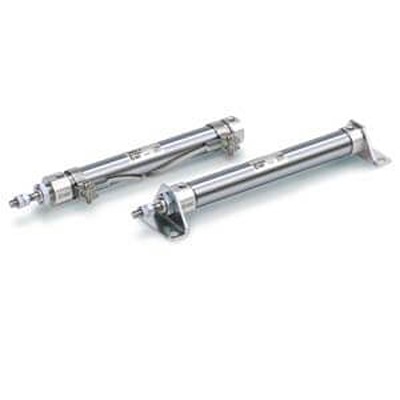 SMC Pneumatic Piston Rod Cylinder - CJ2B16-100Z 16 mm Bore, 100 mm CJ2 Series, Double Acting Acting