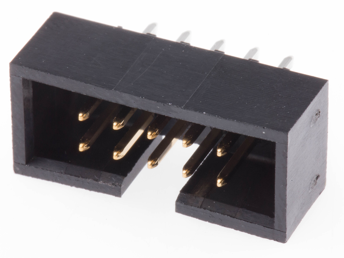 Molex C-Grid Series Straight Through Hole PCB Header, 10 Contact(s), 2.54 mm Pitch, 2 Row, Shrouded