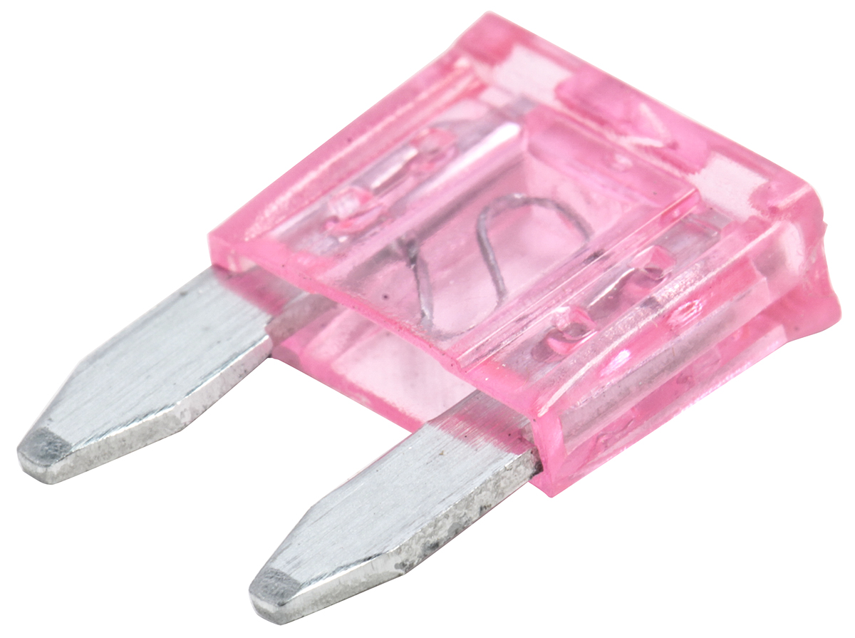 RS PRO 4A Pink Blade Car Fuse, 32V dc