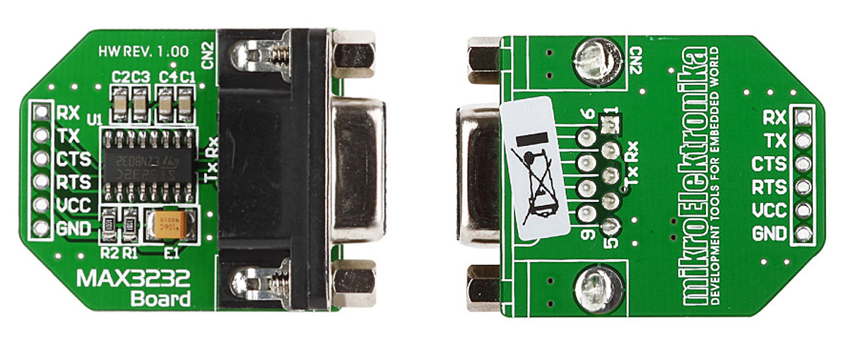 MikroElektronika MikroElektronika MAX3232 Development Kit MIKROE-602