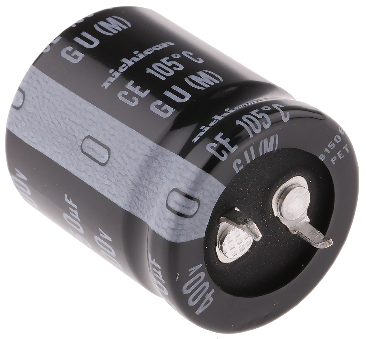 Nichicon 150μF Aluminium Electrolytic Capacitor 400V dc, Snap-In - LGU2G151MELA
