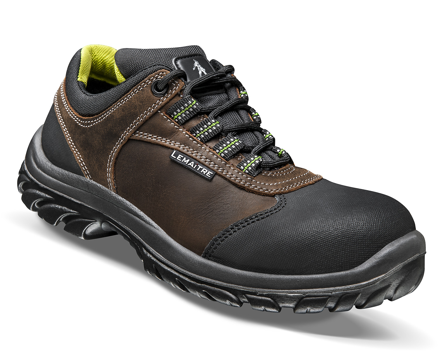 LEMAITRE SECURITE DAYTONA S3 Unisex Brown Polycarbonate Toe Capped Low safety shoes, UK 10, EU 44