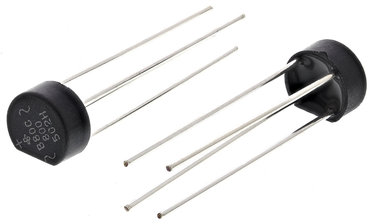 Vishay Bridge Rectifier, 900mA, 125V, 4-Pin
