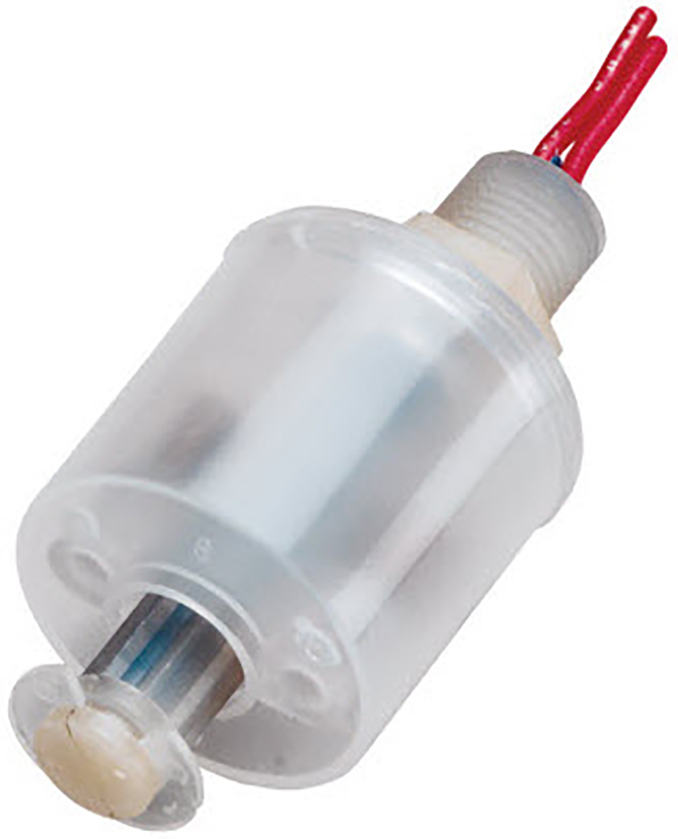 Gems Sensors LS-3 Series Vertical PVDF Float Switch, Float, 610mm Cable, SPST NO