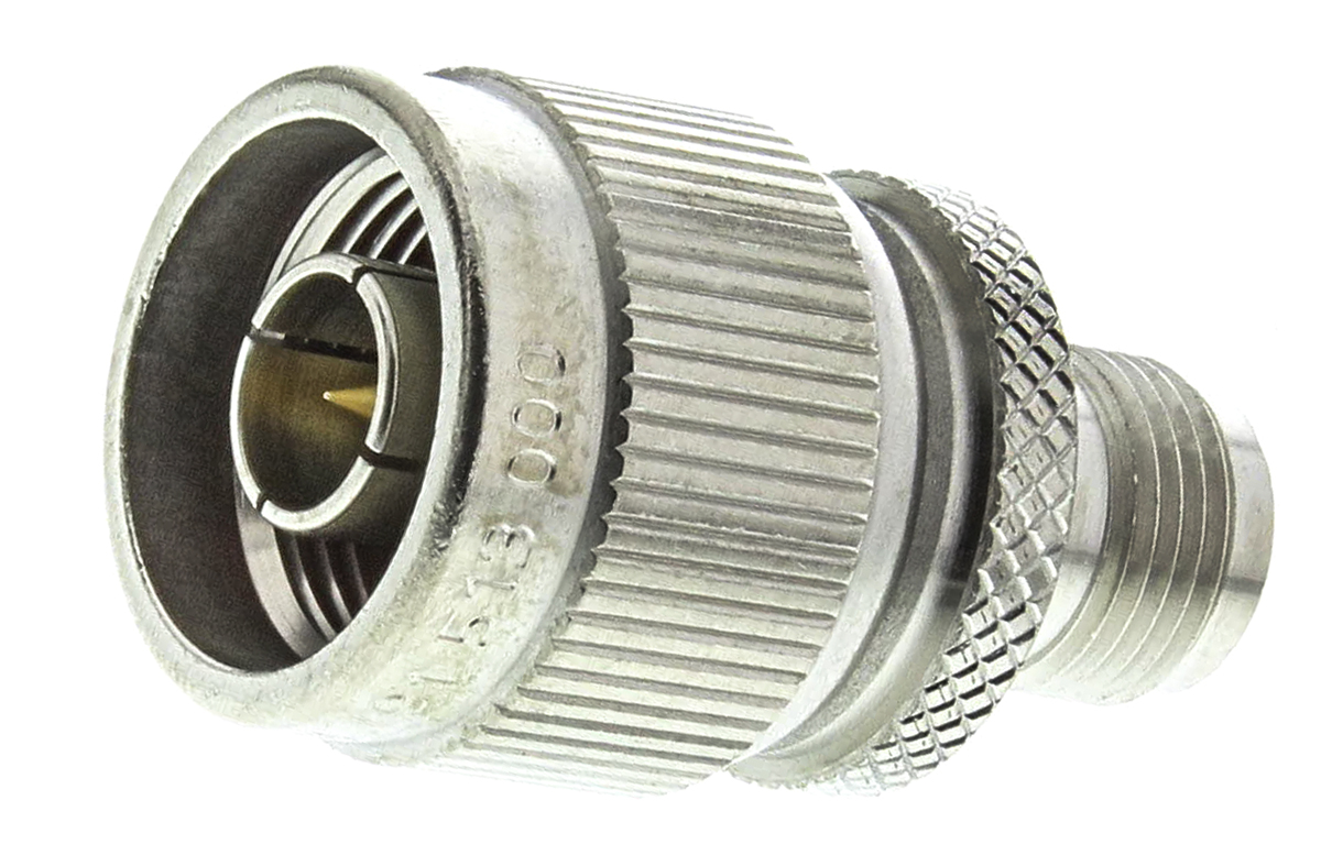 Radiall Straight 50Ω RF Adapter TNC Socket to N Plug 11GHz