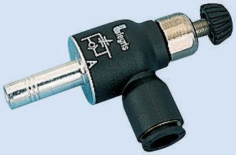Legris 7030 Series Tube Exhaust Regulator, 6mm Tube Inlet Port x 6mm Tube Outlet Port