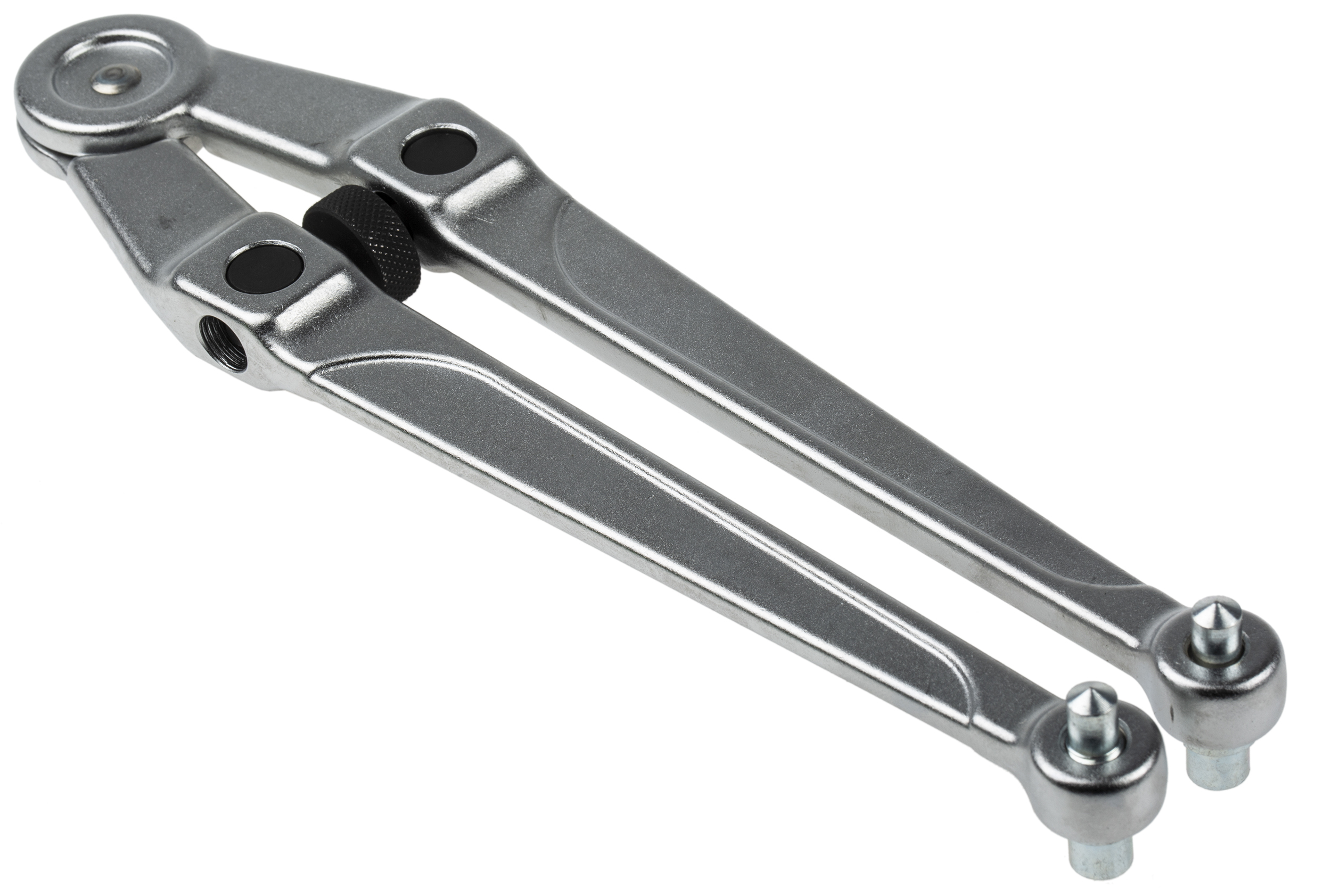 Facom Adjustable Spanner, 245 mm Overall, 100mm Jaw Capacity, Metal Handle