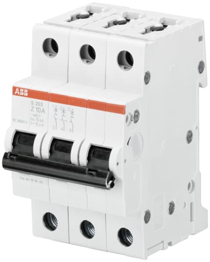 ABB System Pro M Compact S200 MCB, 3P, 1A, Type Z