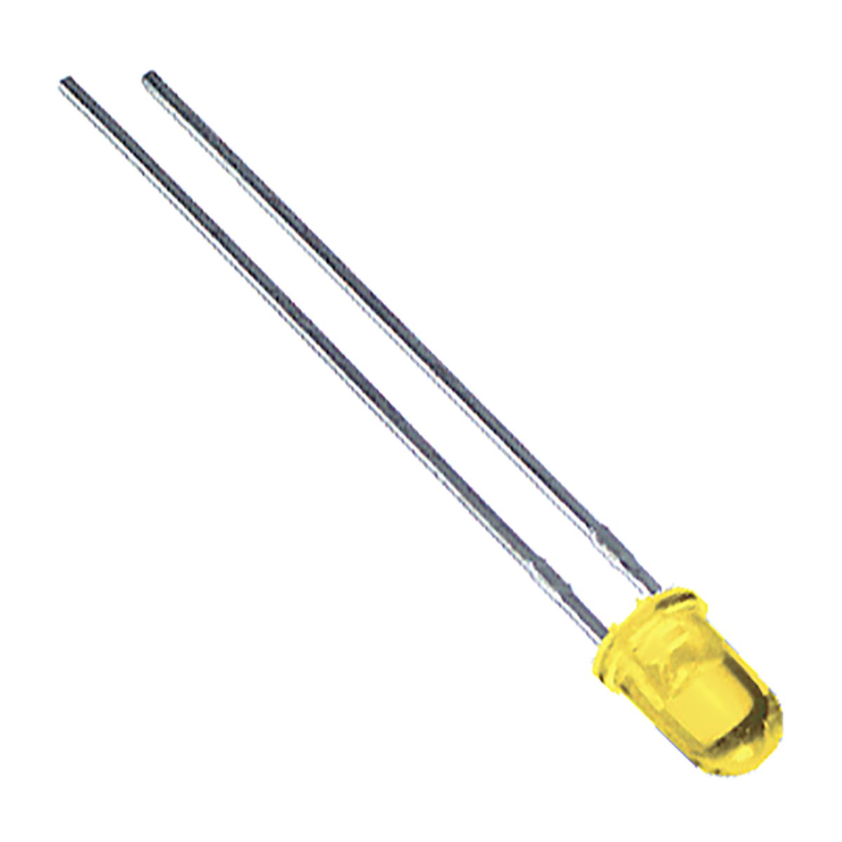 Broadcom2 V Yellow LED 3mm Through Hole, HLMP-1401