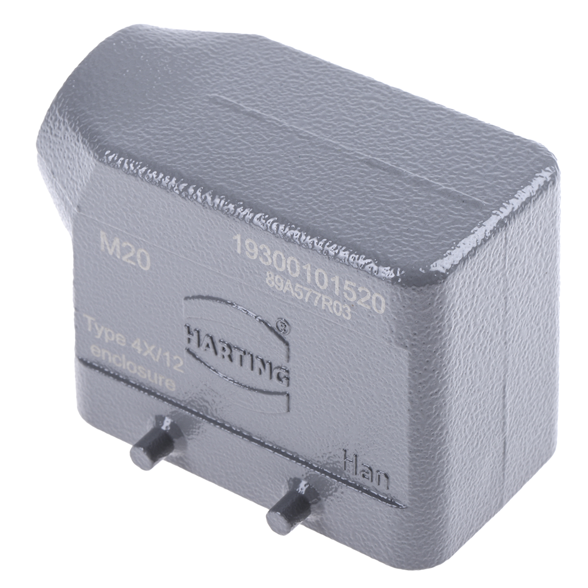 HARTING Han B Heavy Duty Power Connector Hood, M20 Thread