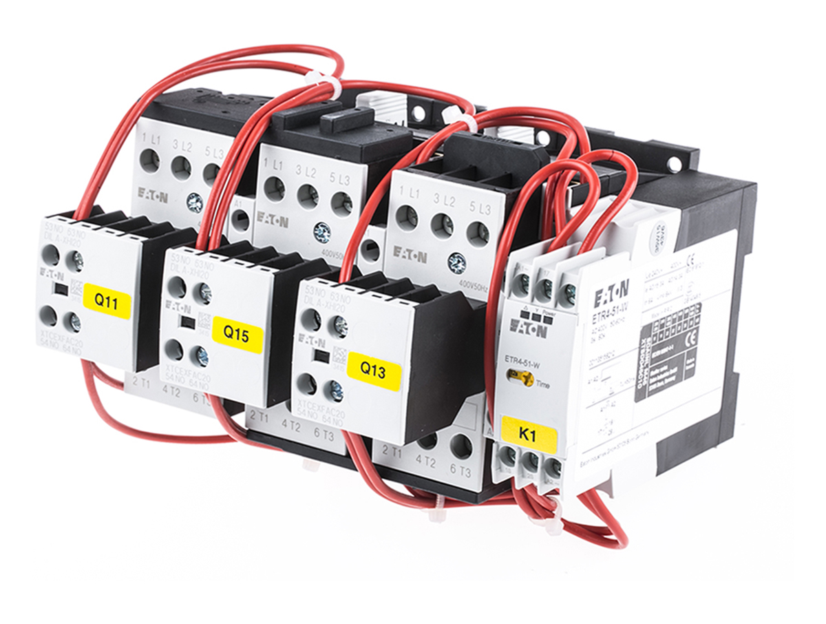 Eaton Contactor, Star Delta, 22 kW, 400 V ac