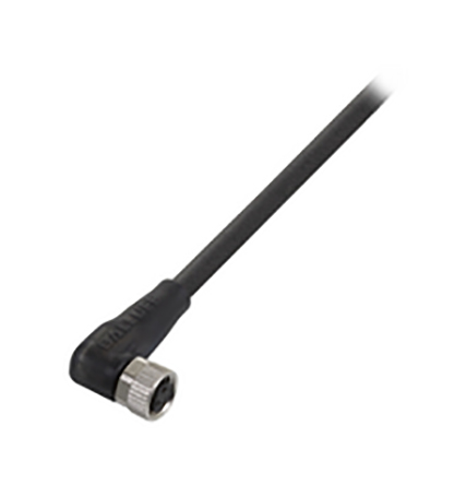BALLUFF Female 3 way M12 to 3 way Free End Sensor Actuator Cable, 5 m