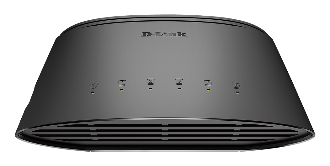 D-Link 5-Port Gigabit Unmanaged Desktop Switch, Unmanaged 5 Port Switch, EU