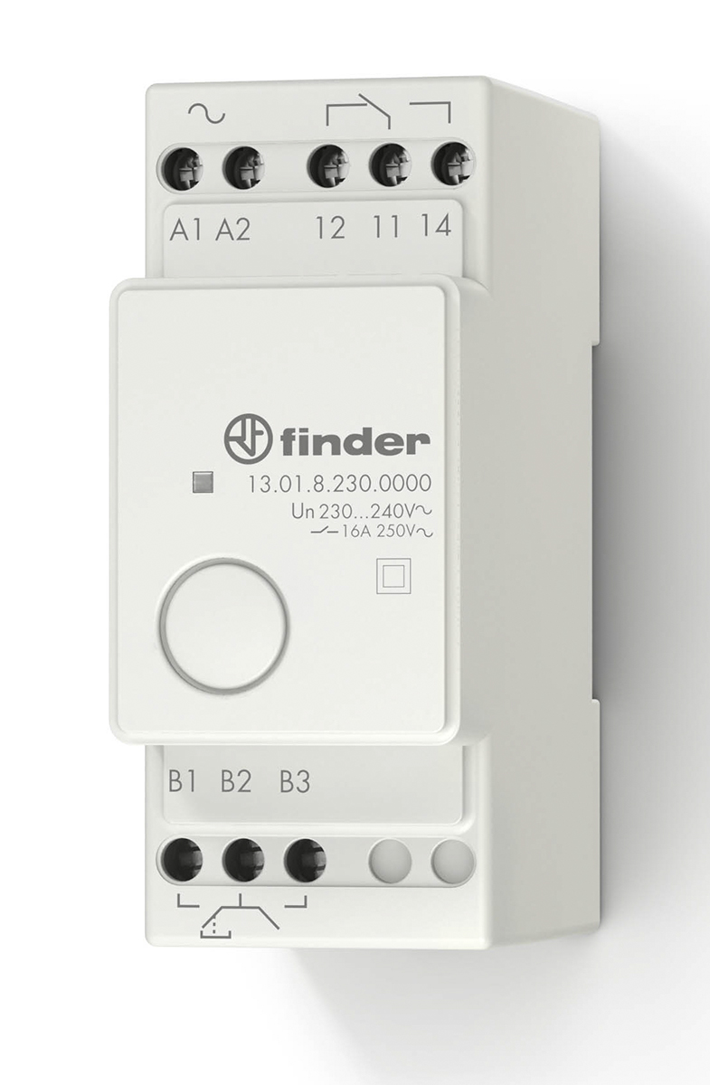 Finder DIN Rail Monostable Relay, 24V ac/dc Coil, 16A Switching Current, SPDT