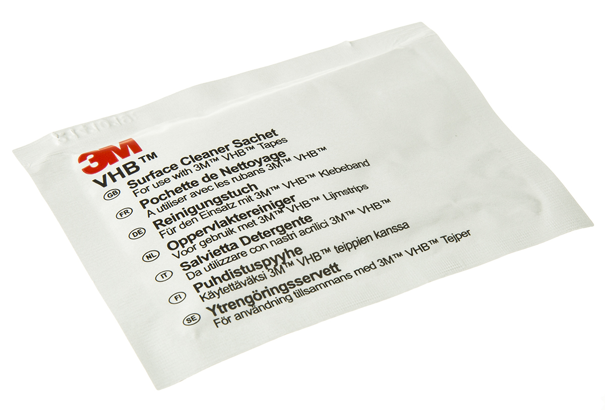 3M VHB Wet Multi-Purpose Wipes, Pack of 100
