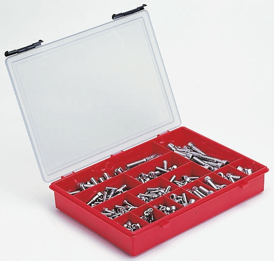RS PRO Stainless Steel 431 Piece Hex Socket Drive Screw/Bolt Kit