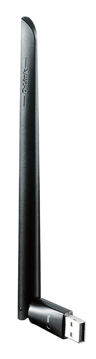 D-Link AC600 USB 2.0 WiFi Adapter, 433Mbit/s Data Rate