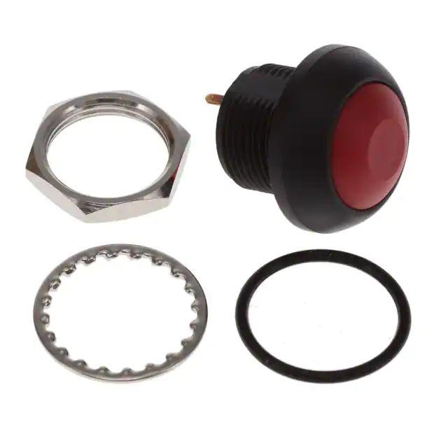 TE Connectivity PB6 Series Push Button Switch, (On)-Off, Panel Mount, SPST - NO, 50 V dc, 125V ac, IP68