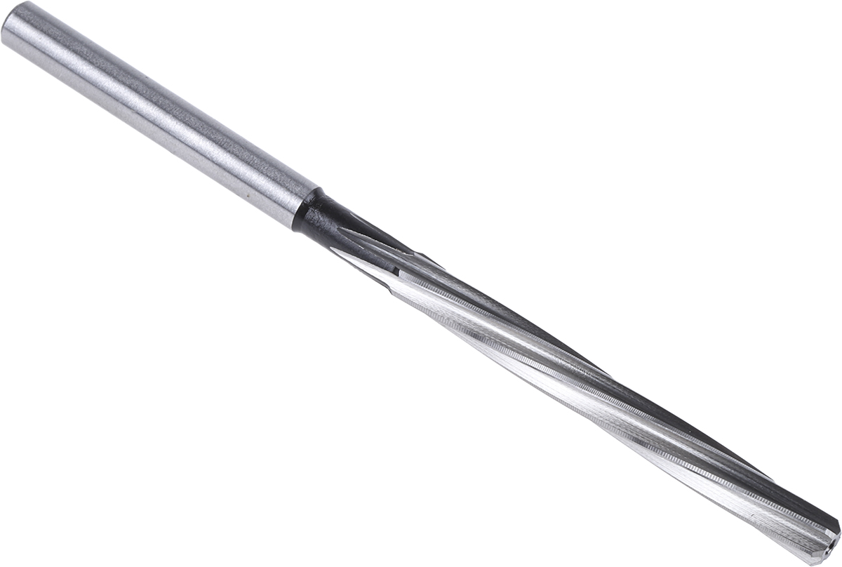 Dormer Straight Shank Reamer Bit, 4mm Diameter, Spiral Flute, 76 mm Overall