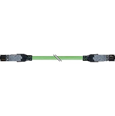 B&R X20CA0E61 Series Connecting Cable for Use with PLC, RJ45 Connector, RJ45 Connector, 125 V