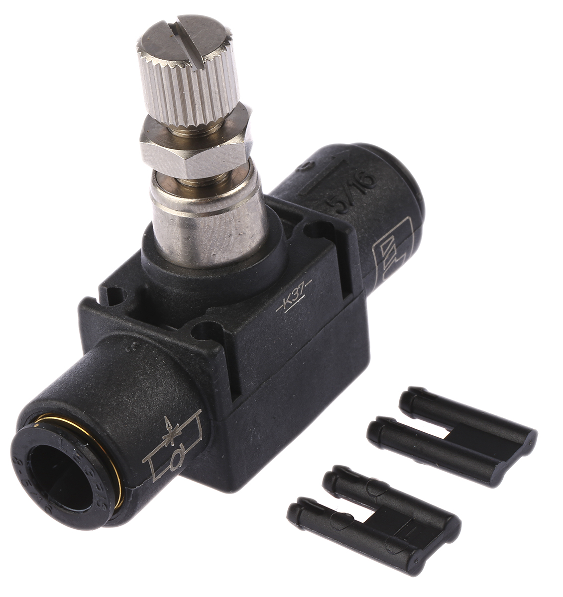 Legris 7770 Series Tube Flow Regulator, 8mm Tube Inlet Port x 8mm Tube Outlet Port