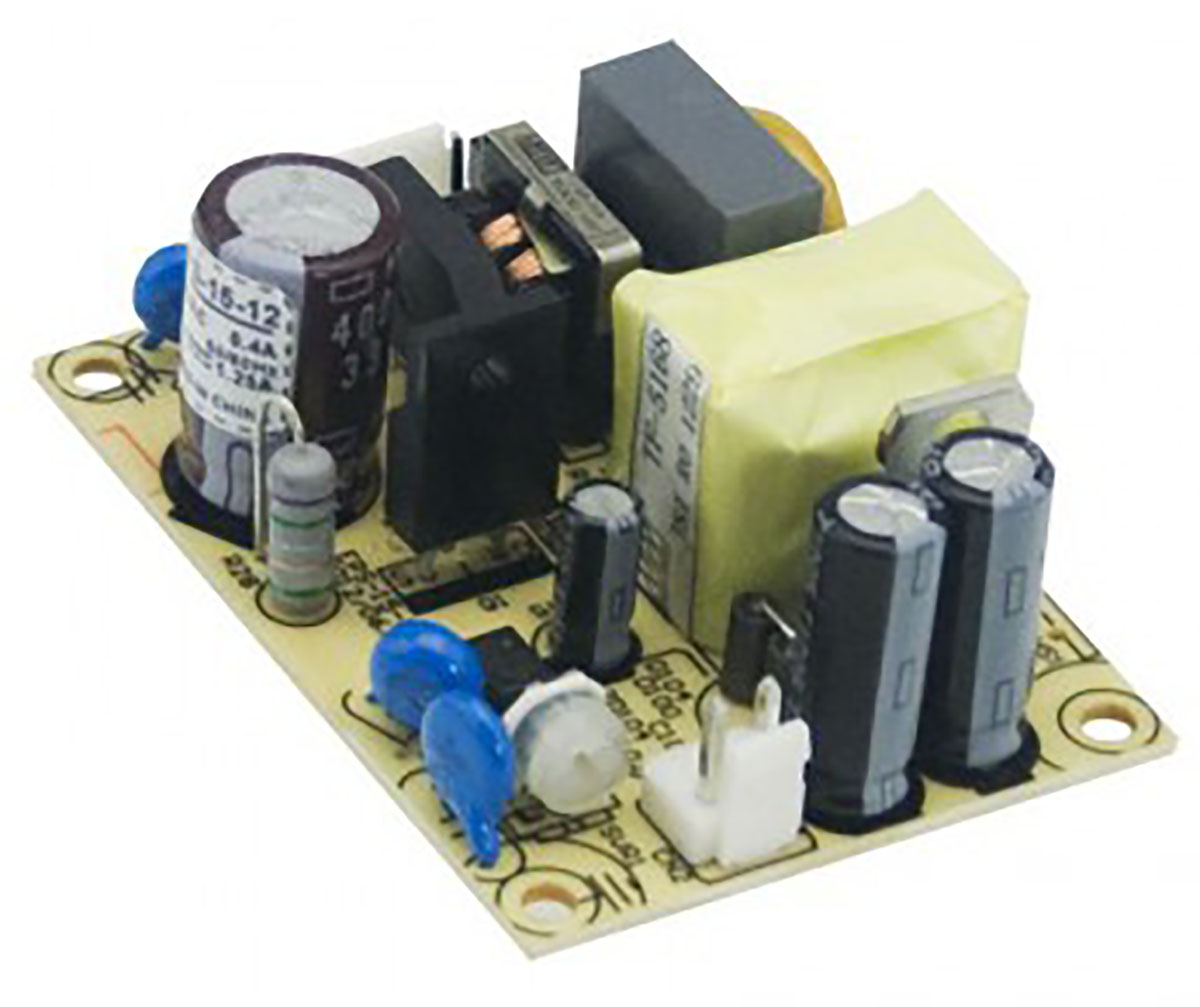 MEAN WELL Switching Power Supply, EPS-65S-24, 24V dc, 2.71A, 65W, 1 Output, 127 → 370 V dc, 90 → 264 V ac