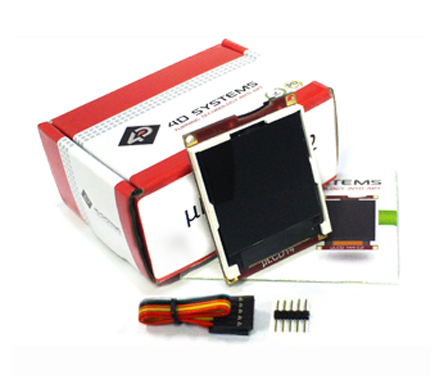 4D Systems SK-144G2 TFT LCD Colour Display, 1.44in, 128 x 128pixels