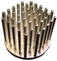 Fischer Elektronik Heatsink, Universal Round Alu, 4.25K/W, 28.5 (Dia.) x 18.5mm, Adhesive Foil, Conductive Foil
