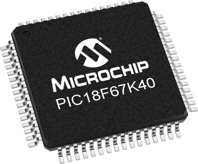 Microchip PIC18F67K40T-I/PT PIC, PIC18 Microcontroller, 128kB FLASH, 64-Pin TQFP