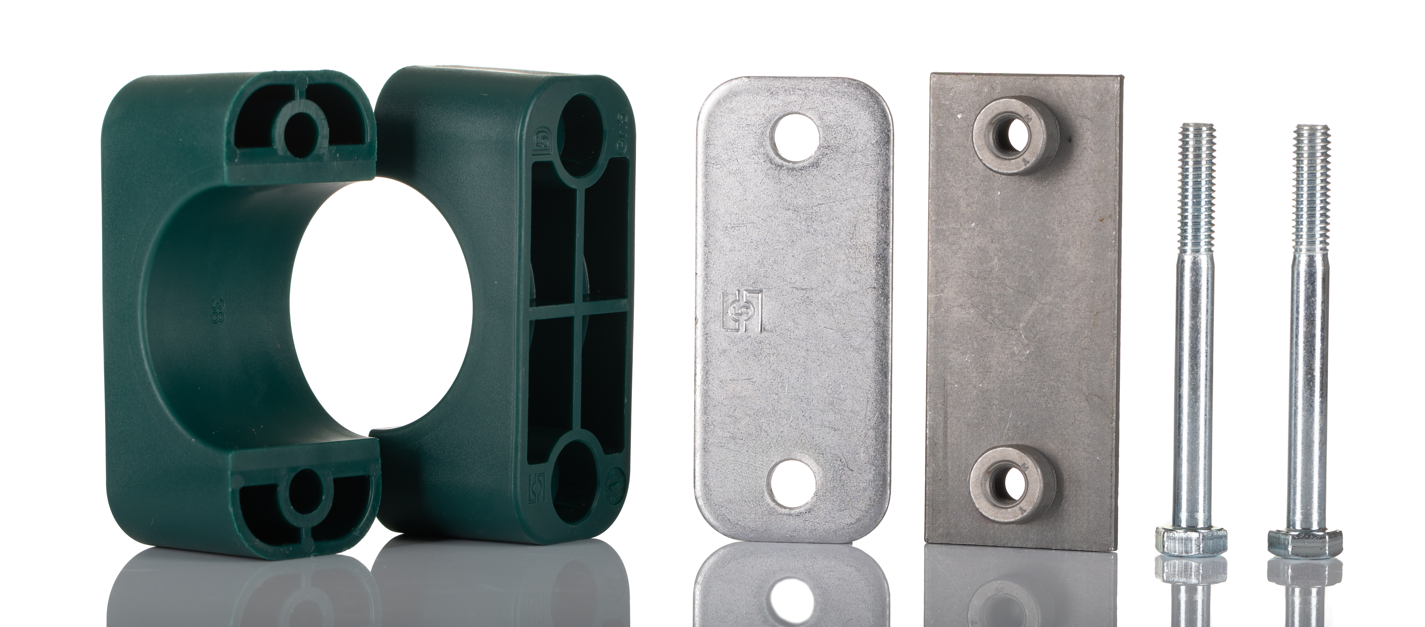 RS PRO Single Tube Clamp for 38mm tube
