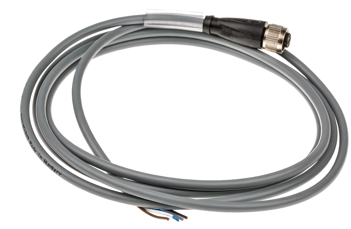 Pepperl + Fuchs Female 5 way M12 to 5 way Free End Sensor Actuator Cable, 2 m