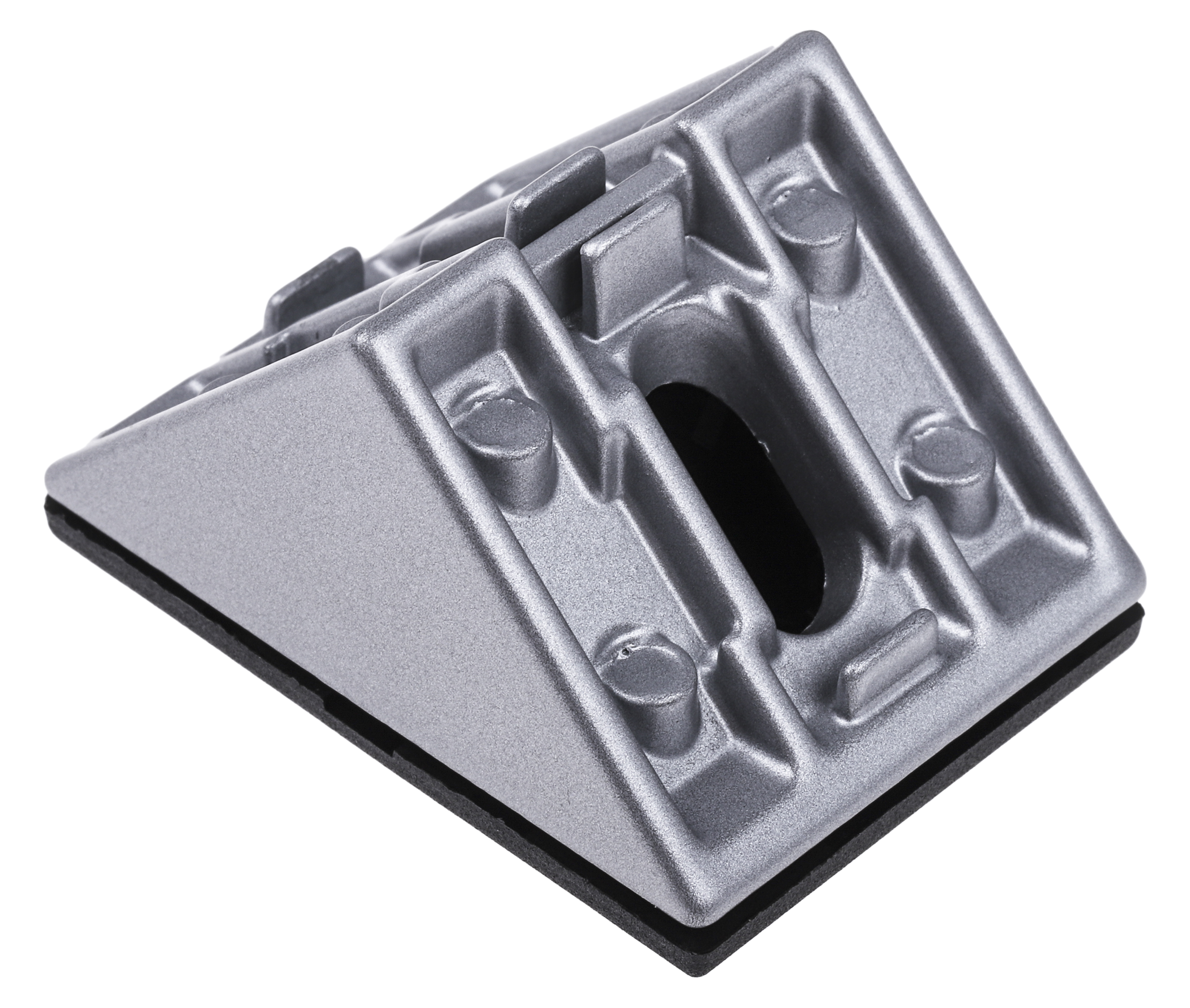 RS PRO Angle Bracket, Connecting Component, Strut Profile 40 x 40 x 40 mm, Groove Size 8mm