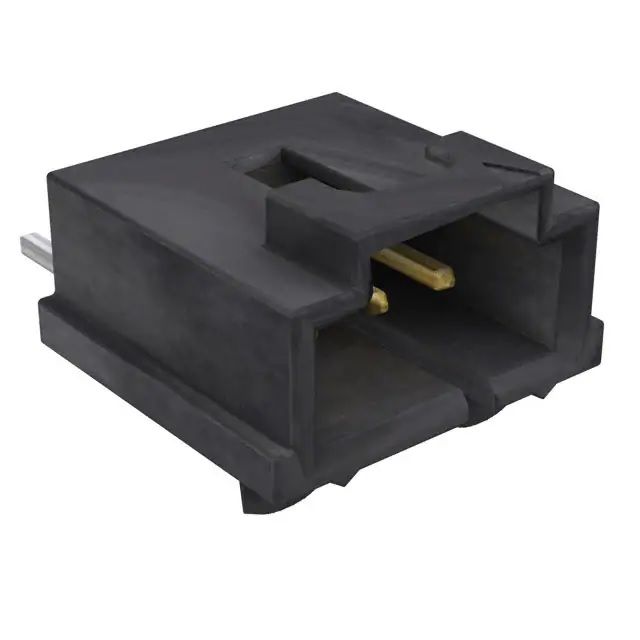 Molex SL Series Right Angle Surface PCB Header, 3 Contact(s), 2.54 mm Pitch, 1 Row, Shrouded