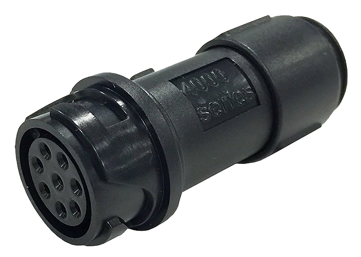 Bulgin Circular Connector, 8 Contacts, Cable, Miniature Connector, Socket, Male, IP66, IP69K, IP68, Buccaneer 4000