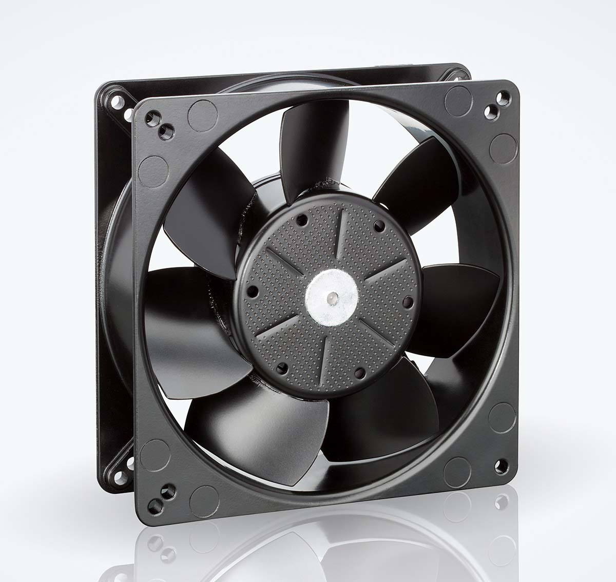 ebm-papst 5200 N Series Axial Fan, 12 V dc, DC Operation, 187m³/h, 4.1W, 383mA Max, 127 x 127 x 38mm