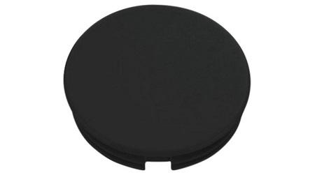 Elma 21mm Black Potentiometer Knob Cap, 040-4025