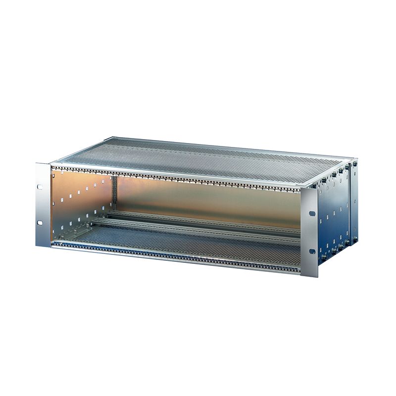 nVent SCHROFF EUROPACPRO Series 6U Aluminium Subrack, 84HP, 355mm Depth