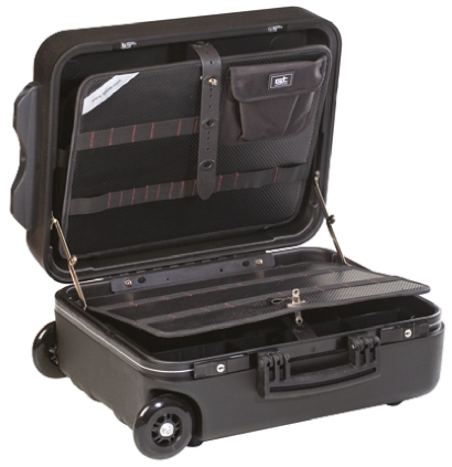 GT Line Plastic Tool Case 2 Wheels, 453 x 345 x 185mm