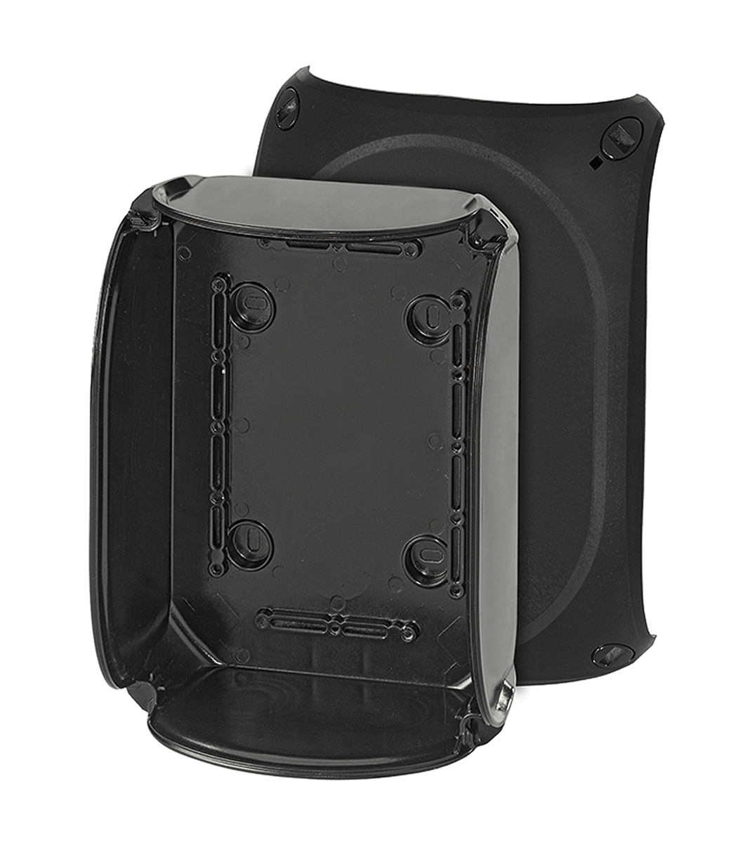 HENSEL Black Polycarbonate Junction Box, IP66, IP67, 155 x 92 x 210mm