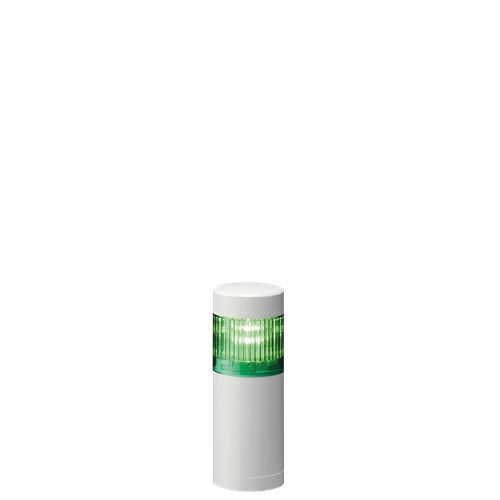Patlite LR5 Series Green Signal Tower, 1 Lights, 24 V dc, Direct Mount