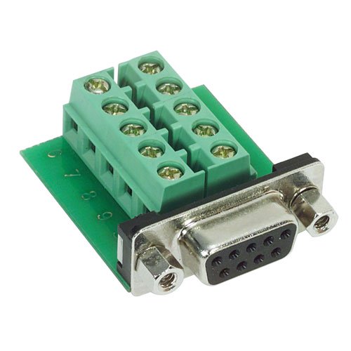 L-Com DGB 15 Way Through Hole D-sub Connector Socket, 2.77mm Pitch, with Boardlocks, Screw Locks