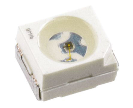 Vishay2.4 V Green LED PLCC 2 SMD, VLMC3100-GS08