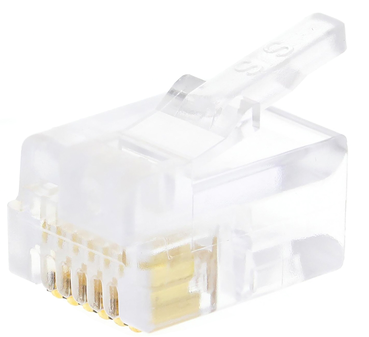 Bel-Stewart 940-SP Series Male RJ11 Connector, Cable Mount, Cat4, UTP Shield Straight 6P6C -Way